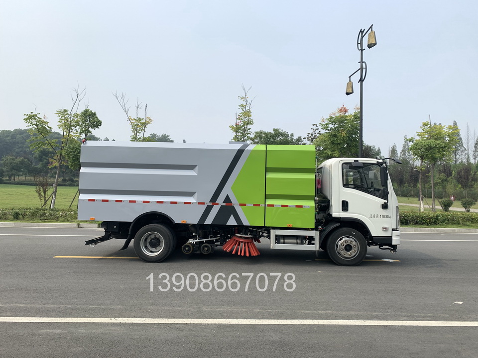 比亚迪新能源8吨洗扫车